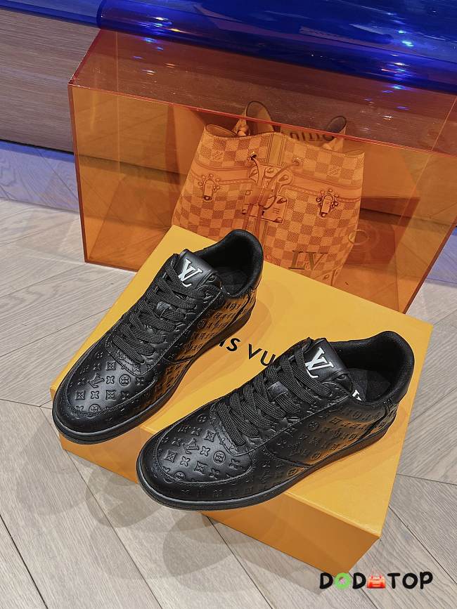 Louis Vuitton LV Rivoli Sneaker Black  - 1