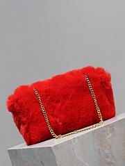 YSL Small Kate Reversible Chain Bag Red Size 22 × 14 × 5 cm - 5