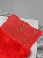 YSL Small Kate Reversible Chain Bag Red Size 22 × 14 × 5 cm - 4