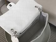 Chanel A4661 Silver Hardware Flap Bag Large Size 40 x 11 x 16 cm - 3