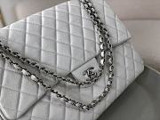 Chanel A4661 Silver Hardware Flap Bag Large Size 40 x 11 x 16 cm - 2