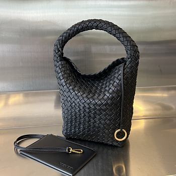Bottega Veneta Cabat Bucket Bag Black Size 35.5 x 21 x 13 cm