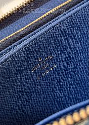Louis Vuitton LV Zippy Wallet Monogram Denim M82958 Size 19 x 10 x 2 cm - 2