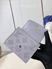 Louis Vuitton LV Iris Compact Wallet Mahina M82517 Size 12 x 9 x 3 cm - 2