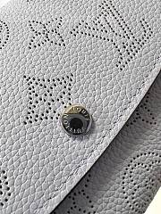 Louis Vuitton LV Iris Wallet Mahina Leather M82456 Size 19 x 12 x 2 cm - 3