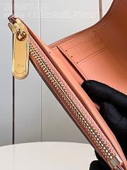 Louis Vuitton LV Victorine Wallet Mahina Leather M82742 Size 12 x 9.5 x 1.5 cm - 3