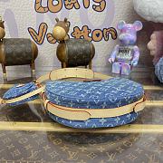Louis Vuitton LV Croissant MM Monogram Denim M46856 Size 21 x 7 x 5 cm - 6