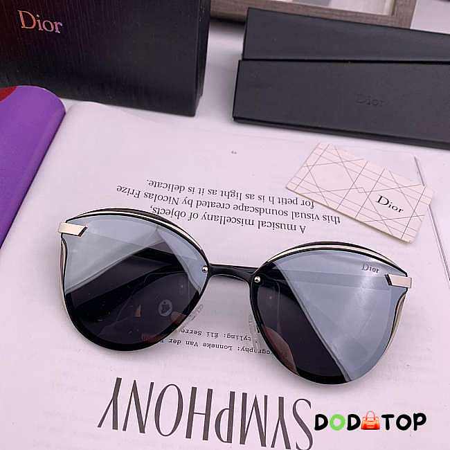 Dior Polarized Sunglasses, Classic Round Frame - 1