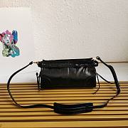Prada Black Small Leather Shoulder Bag 01 Size 26 x 14 x 12 cm - 3