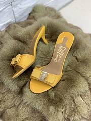 Ferragamo High-heeled Sandals Yellow - 5