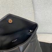 YSL Mini Loulou Puffer Black Hardware Size 23 × 15.5 × 8.5 cm BEST - 2