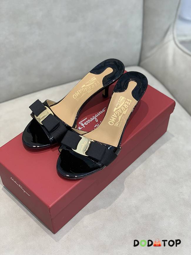Ferragamo High-heeled Sandals Black - 1