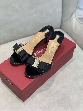 Ferragamo High-heeled Sandals Black