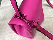 Valentino Garavani One Stud Leather Bag Rose Pink Size 20 x 13 x 8.5 cm - 2