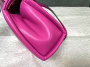 Valentino Garavani One Stud Leather Bag Rose Pink Size 20 x 13 x 8.5 cm - 4