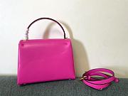 Valentino Garavani One Stud Leather Bag Rose Pink Size 24 x 18 x 10 cm - 4
