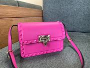  Valentino Garavani Rockstud 23 Small Bag In Pink Size 18.5 x 12 x 8 cm - 2