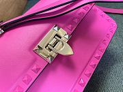 Valentino Garavani Rockstud 23 Small Bag In Pink Size 23 x 13 x 9 cm - 6