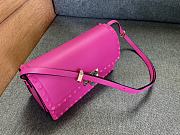 Valentino Garavani Rockstud 23 Small Bag In Pink Size 23 x 13 x 9 cm - 3