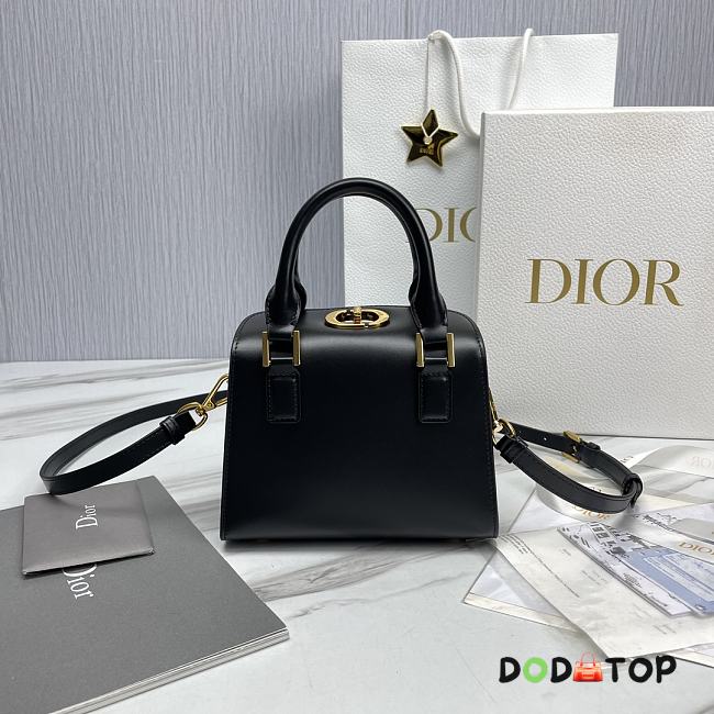 Dior Small Boston Bag Black Size 18.5 x 16 x 10 cm - 1