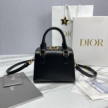 Dior Small Boston Bag Black Size 18.5 x 16 x 10 cm