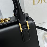 Dior Small Boston Bag Black Size 18.5 x 16 x 10 cm - 6