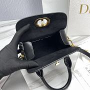 Dior Small Boston Bag Black Size 18.5 x 16 x 10 cm - 5