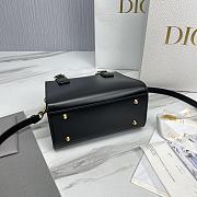 Dior Small Boston Bag Black Size 18.5 x 16 x 10 cm - 3