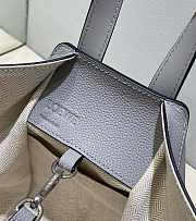 Loewe Hammock Bag Gray Size 20.2 x 17 x 20 cm - 4