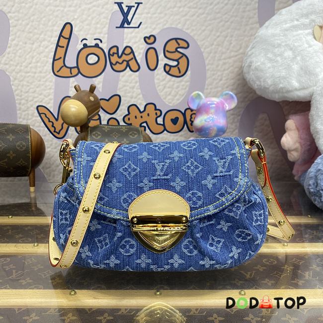 Louis Vuitton LV Sunset Monogram Denim M46829 Size 27 x 18 x 3 cm - 1