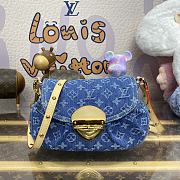 Louis Vuitton LV Sunset Monogram Denim M46829 Size 27 x 18 x 3 cm - 1