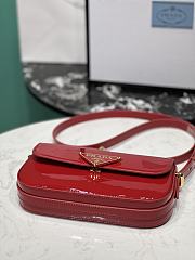 Prada Patent Leather Shoulder Bag Red Size 20.5 x 10.5 x 4 cm - 5
