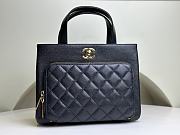 Chanel Black Shopping Bag Size 26 x 20 x 13 cm - 1