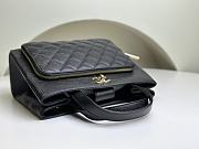Chanel Black Shopping Bag Size 26 x 20 x 13 cm - 6