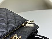 Chanel Black Shopping Bag Size 26 x 20 x 13 cm - 5