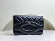 Chanel 31 Leather Crossbody Bag Black Size 19 cm - 1