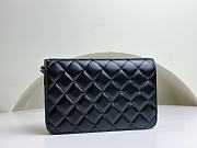 Chanel 31 Leather Crossbody Bag Black Size 19 cm - 6