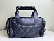 Chanel Coco Neige Travel Bag Black Size 16 x 35 x 20 cm - 5
