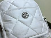 Chanel Coco Neige Travel Bag White Size 16 x 35 x 20 cm - 3
