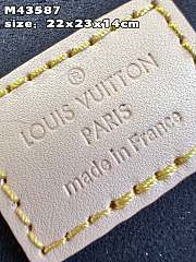 Louis Vuitton LV Monogram Duffle Bucket Bag M43587 Size 22 x 23 x 14 cm - 6