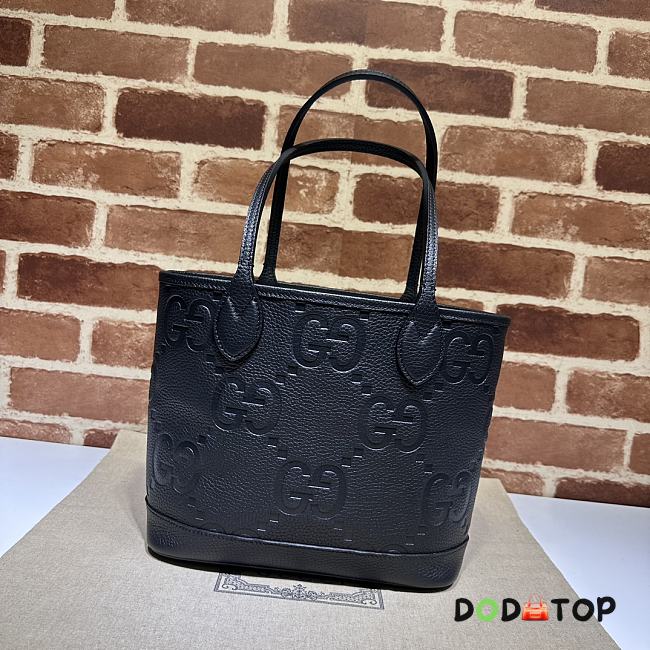 Gucci Ophidia GG Small Tote Bag Black Size 25 x 22 x 12 cm - 1