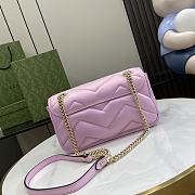 Gucci Marmont Rainbow Medium Shoulder Bag Size 15 x 26 x 7 cm - 6