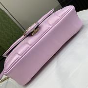 Gucci Marmont Rainbow Medium Shoulder Bag Size 15 x 26 x 7 cm - 4