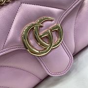 Gucci Marmont Rainbow Medium Shoulder Bag Size 15 x 26 x 7 cm - 2