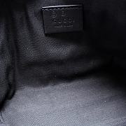 Gucci Micro Guccissima Cosmetic Pouch Black - 3