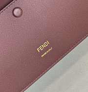 Fendi Baguette Bag In Sand And Red Size 27 x 6.5 x 15 cm - 3