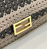 Fendi Baguette Bag In Sand And Black Size 27 x 6.5 x 15 cm - 5