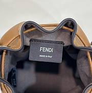Fendi Mon Tresor Bucket Bag Brown Size 12 × 18 × 10 cm - 2