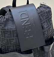 Fendi Backpack Black Size 31.5 x 16 x 36 cm - 3