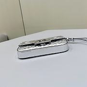 Fendi Baguette Phone Pouch Silver Size 18.5 x 2.5 x 10 cm - 6